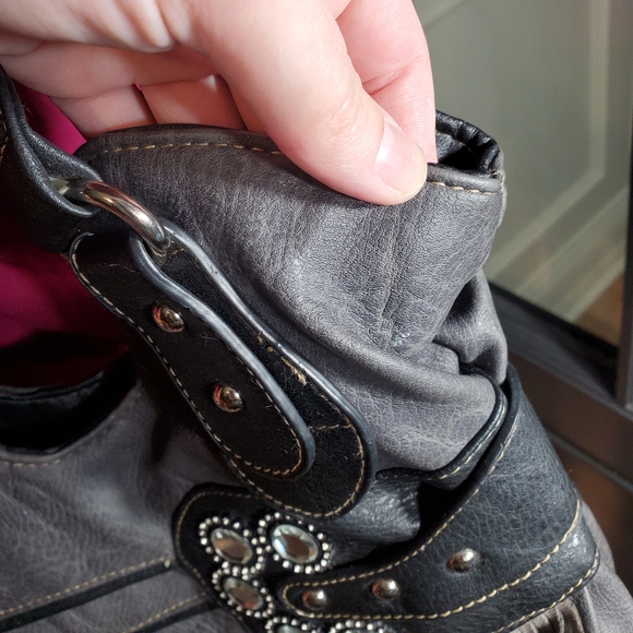 Y2K Rhinestone Shoulder Bag - Picture 3 of 8